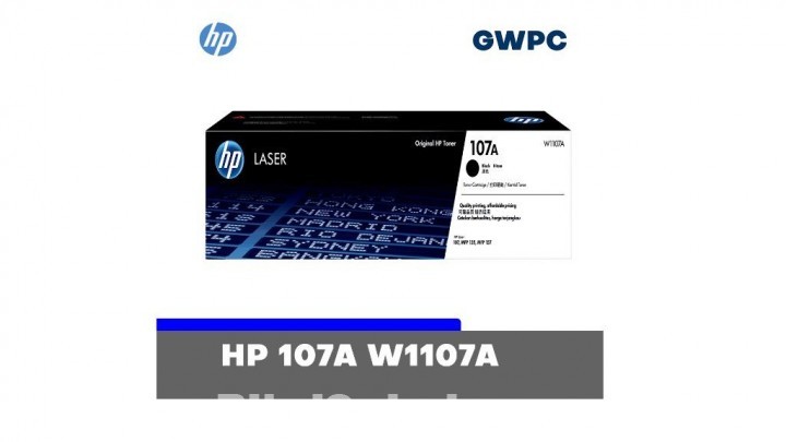 HP 107A Black Original Laser Toner Cartridge